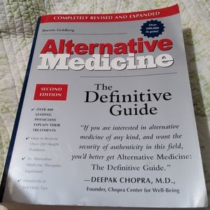 Alternative Medice.   Large soft cover book